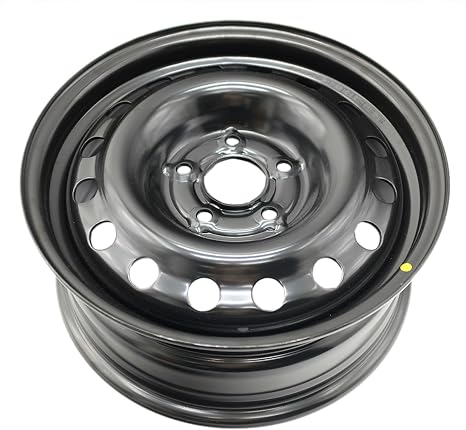 New Single 16" 16x6.5 Inch Steel Wheel for 2013–2019 Nissan Sentra | OEM Design Replacement Rim | BLACK Finish | Direct Fit - OE Stock Specs | 62599