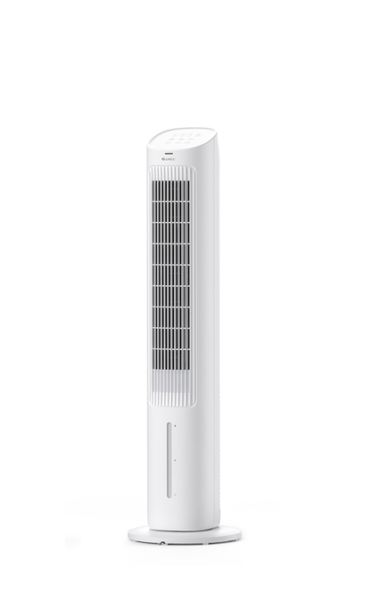 Tower-Type Evaporative Air Cooling Fan, 4L Water Tank Quiet Tower Fan with Remote Control, Negative Ion Function image 1