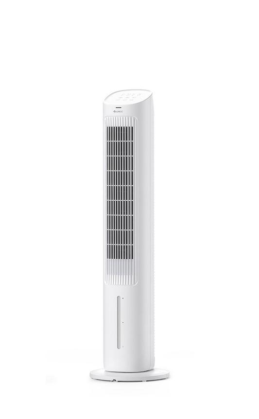 Tower-Type Evaporative Air Cooling Fan, 4L Water Tank Quiet Tower Fan with Remote Control, Negative Ion Function image 1