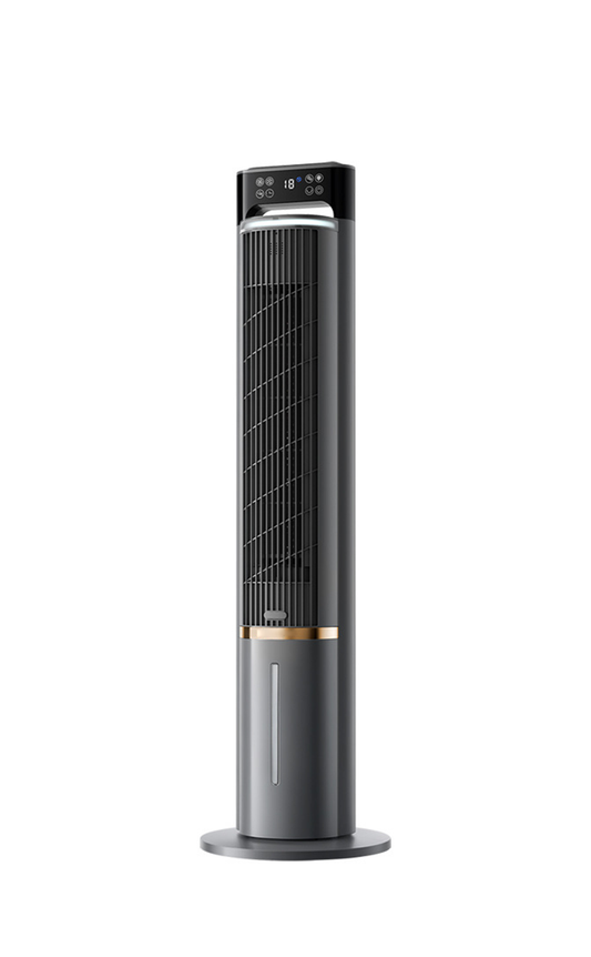 Evaporative Air Cooler Tower Fan, Negative Ions Cooling Air Conditioner Fan, Remote Control Vertical Cooling Fan image 1