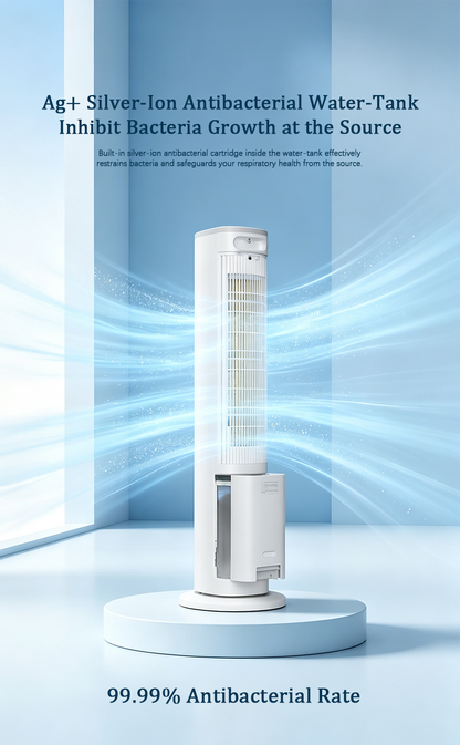 Tower Evaporative Air Cooler with Negative Ion KS-05X60Dg image 3