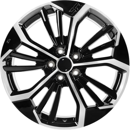 New Replacement Rim 19"x8" Machined Black Premium Aluminum Alloy Wheel Rims Fit for Nissan Altima 2023 2024 2025, Direct Fit and OE Stock Specs 19x8 inch Rim, ALY62854U45N