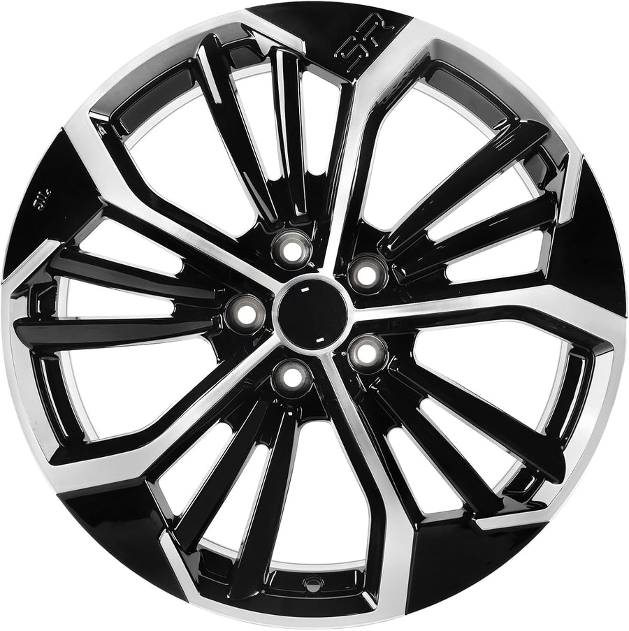 New Replacement Rim 19"x8" Machined Black Premium Aluminum Alloy Wheel Rims Fit for Nissan Altima 2023 2024 2025, Direct Fit and OE Stock Specs 19x8 inch Rim, ALY62854U45N