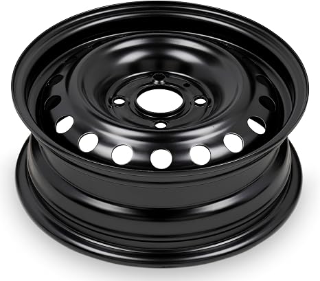 For 2007-2011 Nissan Versa 15 Inch Painted Black Rim - OE Direct Replacement - Road Ready Car Wheel
